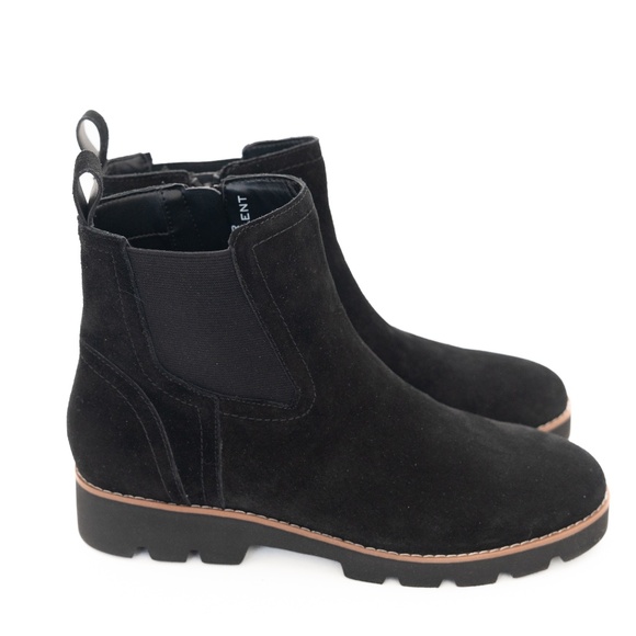Vionic Brighton Suede Ankle Boot - Black Size 8.5 - Picture 1 of 11